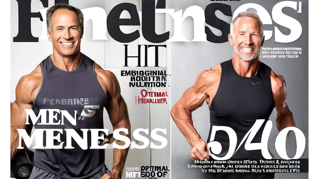 Men's Fitness Over 50: Embracing HIIT, Optimal Nutrition, and Motivation for a Healthier Lifestyle